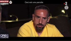 ONPC - Zahia Dehar actrice : Franck Ribéry réagit dans une parodie hilarante (vidéo)