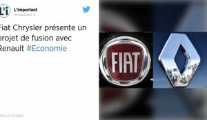 Projet de fusion entre Renault et Fiat-Chrysler : le gouvernement se dit « favorable »