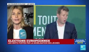 Élections européennes : "L'ambiance est à la fête chez les Verts"