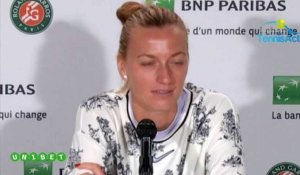 Roland-Garros 2019 - Petra Kvitova :  "Je me sens bien, c'est ce qui compte"
