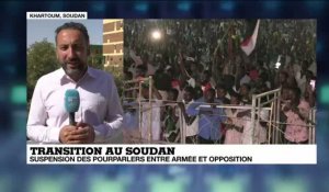 Transition au Soudan : suspension des pourparlers entre armée et opposition