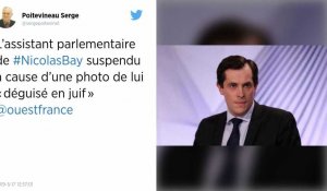 L'assistant parlementaire de Nicolas Bay suspendu à cause d'une photo de lui « déguisé en juif »