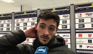 Football. Interview de Xavier Chavalerin après Bordeaux - Reims (0-1).