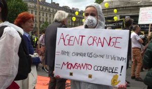 Une marche pour dénoncer les activités de Bayer-Monsanto à Paris