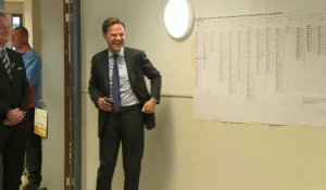 Européennes: vote du Premier ministre néerlandais Mark Rutte