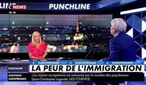 Bernard Tapie sur les européennes : "Marine Le Pen a pris un parti, celui du populisme"