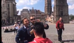 Béthune : l'arrivée de Stéphane Bern sur la Grand-Place pour le loto du patrimoine