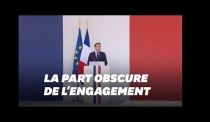Macron salue les soldats &quot;morts en héros&quot; pour la France