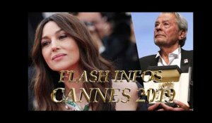 Flash Infos Cannes 2019 : Alain Delon en pleine polémique tandis que Monica Belluci rayonne