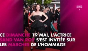 Cannes 2019 - Sand Van Roy : son message fort contre les violences faites aux femmes