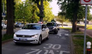 Les taxis de l'Oise provoquent des ralentissements entre Senlis et Beauvais