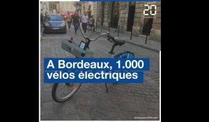 Bordeaux: La flotte des vélos en libre service passe à l'électrique
