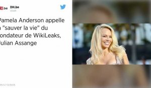 Pamela Anderson appelle à "sauver" Julian Assange