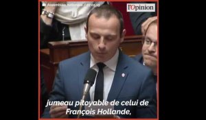 Pour le député LR Fabien Di Filippo, le quinquennat Macron est «le jumeau pitoyable de celui de Hollande»