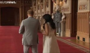 Meghan et Harry présentent officiellement le " Royal Baby "