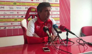 David Guion évoque le déplacement du Stade de Reims à Caen