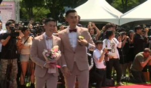 Taïwan acte les premiers mariages homosexuels d'Asie