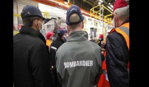 Laurent Bouyer, président de Bombardier transport, annonce un plan d'investissement de 25 millions d'euros et la création de 400 emplois