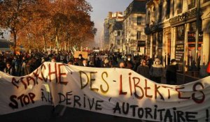Manifestations "pour les droits sociaux et libertés" en France