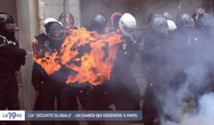 Vitrines cassées, voitures brûlées... 400 à 500 casseurs ont infiltré la manifestation à Paris (Vidéo)