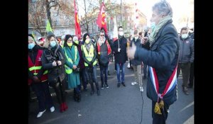 Manifestation contre la précarité du 5 décembre 2020 à Valenciennes
