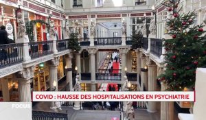 Covid : une hausse des hospitalisations psychiatriques