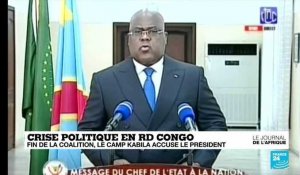 La RD Congo s'enfonce dans la crise politique, incidents au Parlement