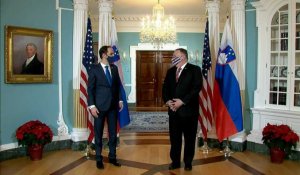 USA: Pompeo accueille son homologue slovène à Washington