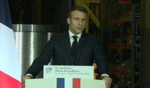 Le futur porte-avions français "sera à propulsion nucléaire" (Macron)
