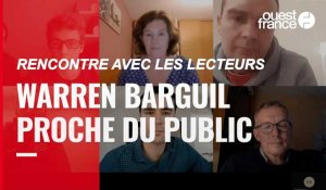 Warren Barguil proche du public - Rencontre avec les lecteurs