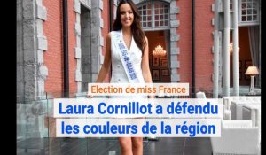 La miss Nord - Pas-de-Calais Laura Cornillot à Miss France samedi soir