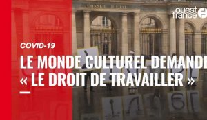 Covid-19. Le monde culturel demande « le droit de travailler »