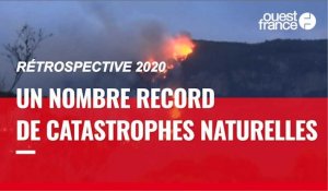 En 2020, un nombre record de catastrophes naturelles
