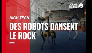 High Tech. Des robots de la société Boston Dynamics dansent le rock