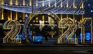 Moscou : Le Covid-19 ne perturbe pas l'esprit de Noël