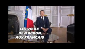 Les vœux d'Emmanuel Macron pour l'année 2021