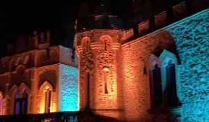 Pour les fêtes, le château d'Hardelot s'illumine en musique