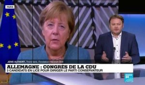 Allemagne - Congrès de la CDU : 3 candidats en lice pour diriger le parti conservateur
