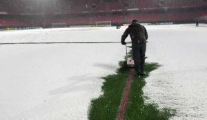 FOOT : VAFC -  Paris FC reporté à cause de la neige