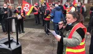 Manifestations CGT à Aulnoye-Aymeries et Avesnes-sur-Helpe