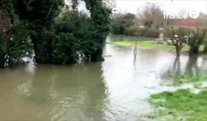 À Ancenis-Saint-Géréon, l’eau continue à monter au camping de l’île Mouchet