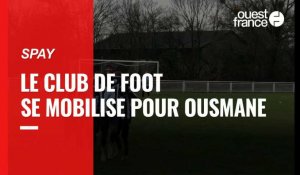 VIDÉO. En Sarthe, le club de foot de Spay se mobilise pour Ousmane, menacé d'expulsion