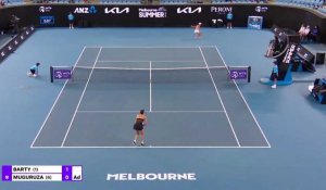 VIDEO. Tennis : Ashleigh Barty vainqueure à Melbourne
