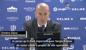 VIDEO. Zinedine Zidane confirme l'indisponibilité de Sergio Ramos pour quelques temps... 