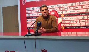 Stade de Reims - Stade brestois : David Guion évoque la première titularisation en Ligue 1 de Mouhamadou Drammeh