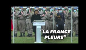 À Thierville-sur-Meuse, l'émotion de Parly lors de l'hommage aux soldats morts au Mali