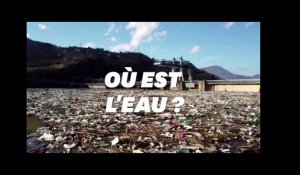 La pollution de ce cours d'eau en Serbie risque de bloquer un barrage