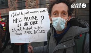 Manifestation du monde de la culture à Rennes
