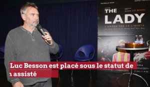Accusé de viol, Luc Besson est placé sous le statut de témoin assisté