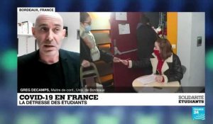 Covid-19 en France : "Les étudiants plus vulnérables" face à la crise sanitaire